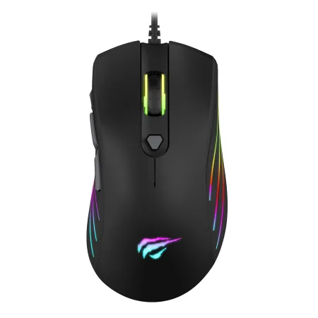GAMENOTE MS1002 WIRED RGB GAMING MOUSE BLACK