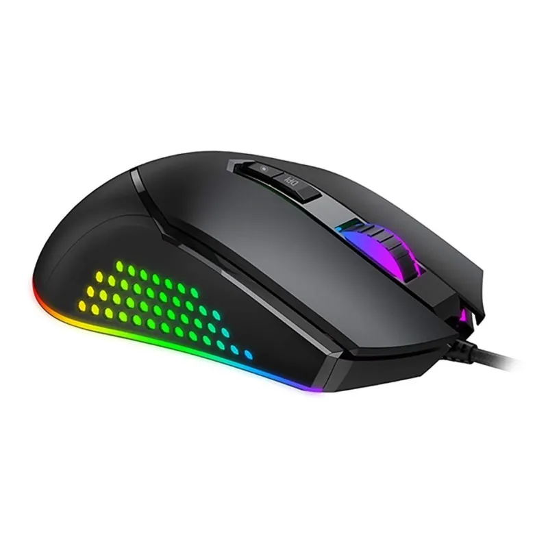 GAMENOTE MS814 WIRED RGB GAMING MOUSE BLACK