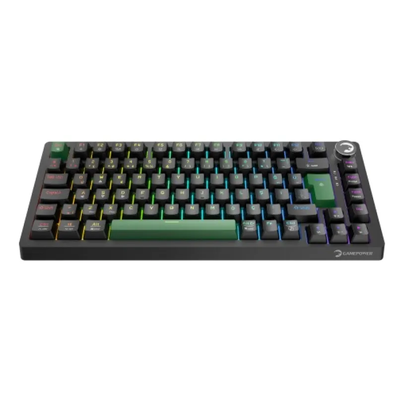 GAMEPOWER TIRUS HE80 8K KABLOLU RGB MANYETİK GAMING KLAVYE