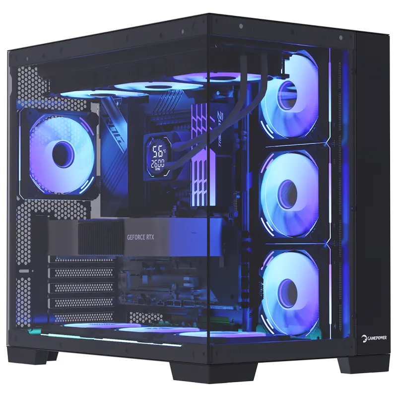 GAMEPOWER WARCRY PULSE 4X RGB GAMING KASA 650W