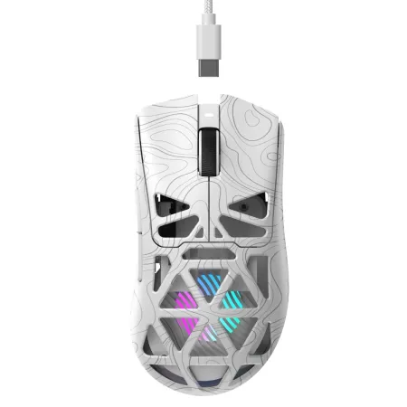HAVİT GAMENOTE MS1043 WB KABLOSUZ 24K DPI 2.4GHz BT 5.3 KABLOSUZ GAMİNG MOUSE BEYAZ