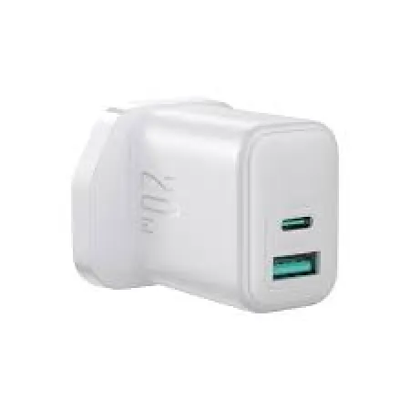 JOYROOM TCF21 20W DUAL PORT FAST CHARGER
