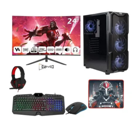 LANSMAN GAMING BUNDLE INTEL i5-14400F 16 GB DDR4 RAM 512 GB NVME SSD RTX 5060 650W