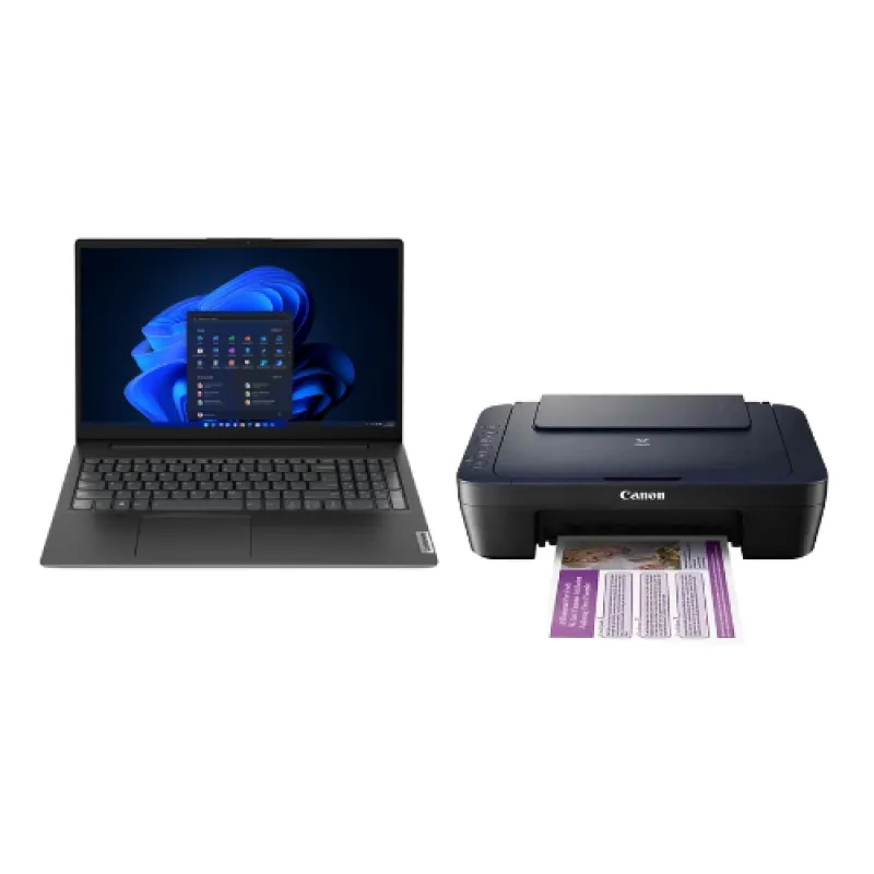 LENOVO V14 ATHLON GOLD 722U 8 GB RAM 256 GB SSD 14" FHD CANON E414 YAZICI TARAYICI FOTOKOPİ VE LAPTOP