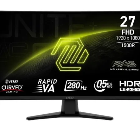 MSI 27 MAG 274CXF 0.5MS 280 HZ ADAPTIVESYNC FHD GAMING MONITOR