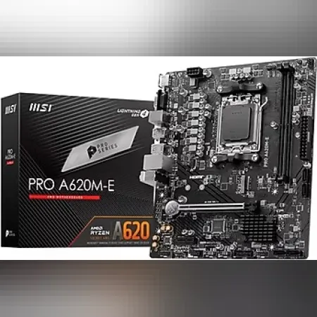 MSI PRO A620M-E 6400Mhz(OC) M.2 HDMI VGA mATX AM5 ANAKART