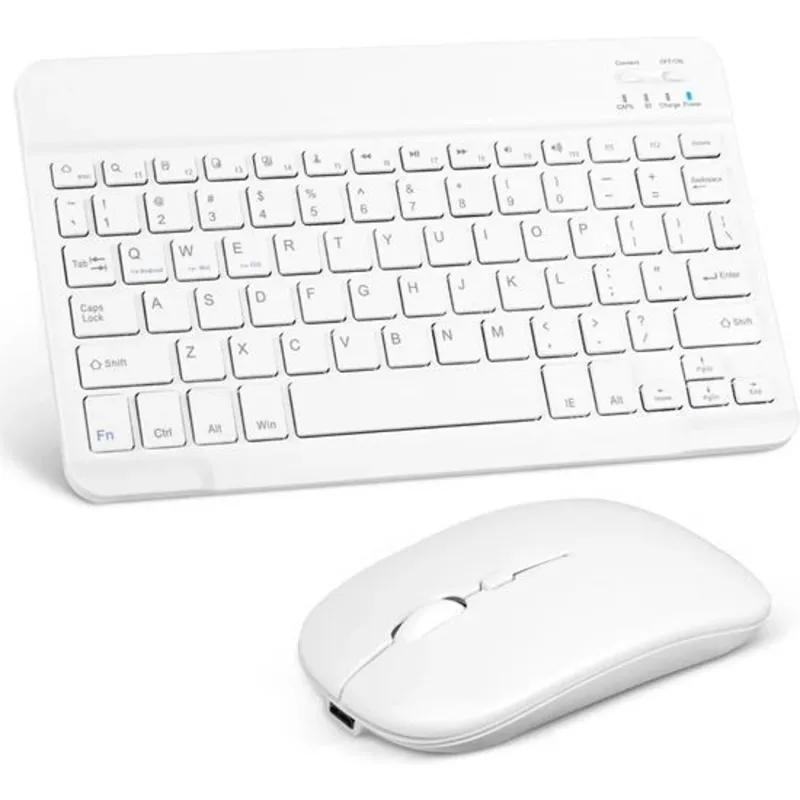 ONEZERO ZR20 BLUETOOTH MOUSE AND KEYBOARD WHITE