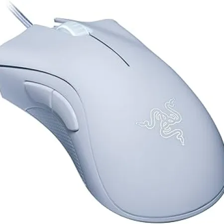 RAZER DEATHADDER ESSENTIAL WIRED GAMING MOUSE WHITE