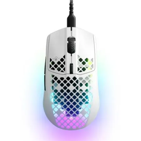 STEELSERIES Aerox 3 2022 Edition Snow SSM62603 8500 CPI 6 Tuş RGB Optik Kablolu Gaming Mouse
