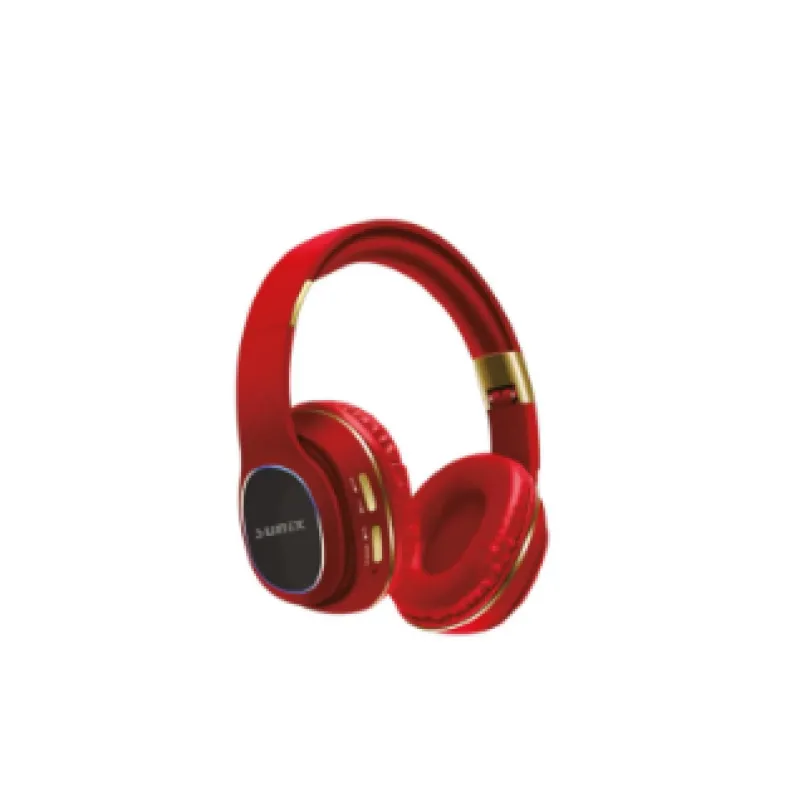 SUNIX BLT-26 WIRELESS HEADPHONE RED