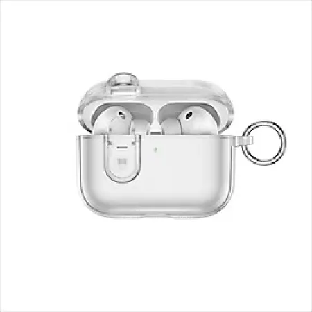 WIWU HC201AIRPODS PRO 3 BEYAZ DERİ KILIF
