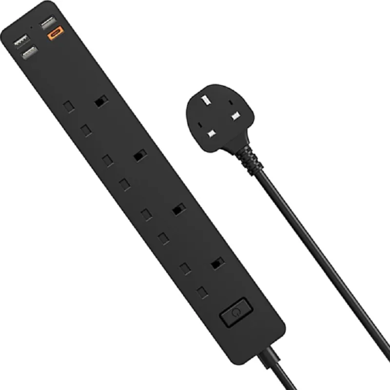 WIWU POWER STRIP EXTENSION BLACK